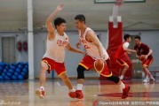 宫鲁鸣海埂督战男篮挥汗如雨全力冲刺里约奥运