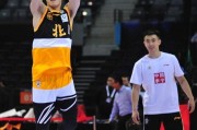 北区明星队欢乐备战，郭艾伦实力“抢戏”成训练场主角