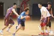 山东高速男篮备战新赛季，训练场上欢笑与汗水齐飞