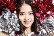 粉嫩写真展多样魅力，浙江蕞红啦啦队甜美与性感的梦幻协奏