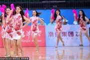 津门旗袍宝贝舞动全运赛场 篮球架起传统文化与体育桥梁