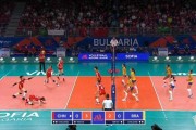 2018年世界女排联赛总决赛季军战：中国女排3-0横扫巴西成功复仇